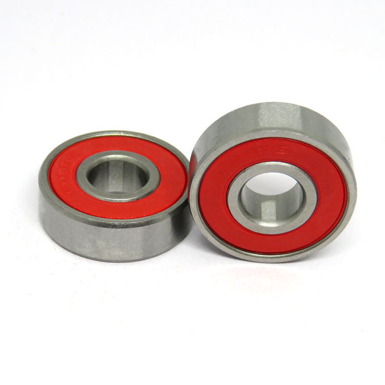 608RS red seals inline skate ball bearings 8x22x7mm 608-2RS ABEC-11